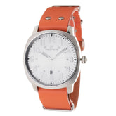 Folli Follie Orange Leather Dress Watch